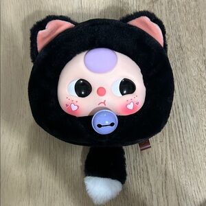 Baby Three Fortune Cat zipper bag